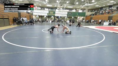106 lbs Cons. Round 1 - Robby Paulson, Mission Hills vs Holden Hamilton, Torrey Pines
