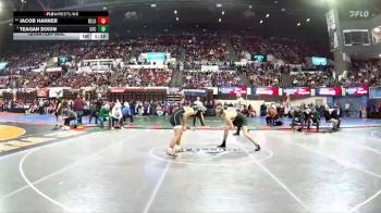 AA - 157 lbs Quarterfinal - Jacob Hahner, Belgrade vs Teagan Dixon, Great Falls CMR