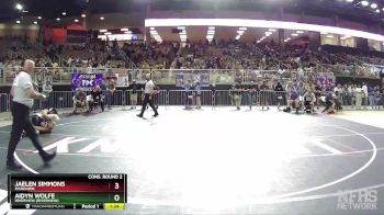 3A 220 lbs Cons. Round 2 - Jaelen Simmons, Mandarin vs Aidyn Wolfe, Riverview (Riverview)