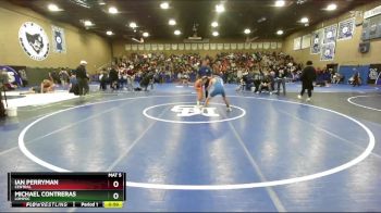 106 lbs Cons. Round 3 - Michael Contreras, Lompoc vs Ian Perryman, Central