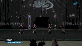 Mega Cheer - Karma [2025 L1.1 Mini - PREP - D2 Day 1] 2025 The U.S. Finals Des Moines