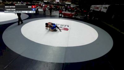 144 lbs Champ. Rd Of 64 - Niko Bitton, World Team Training Center vs Gabe Naim
