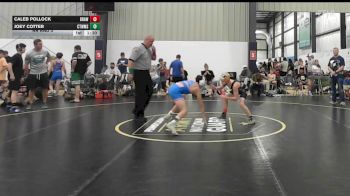 100 lbs Rr Rnd 3 - Caleb Pollock, Brawler Elite - K8 vs Joey Cotter, CT Whale - K8
