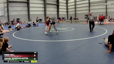 164 lbs Finals (8 Team) - Piper Moll, Queens Of The Corn Red vs Kimura Segerson-Hutter, Beast Mode Pink