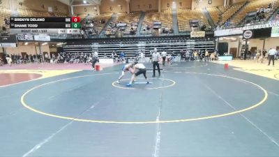 133 lbs Cons. Round 5 - Brenyn Delano, Nebraska-Kearney vs Shane Todd, Barton CC