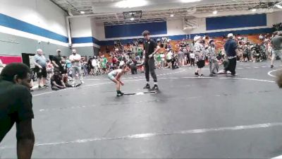 55 lbs Round 1 - Ava Calichio, Mighty Warriors Wrestling Aca vs Aurora Cooper, Gator Wrestling Club