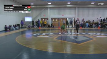 141 lbs 7th Place Match - Jaden Friel, Brockport vs Gabe Goss, Oswego State