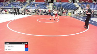 175 lbs Cons 16 #1 - Tad Forsyth, KS vs Matthew Jens, IL