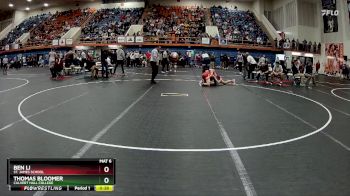 132 lbs Cons. Round 2 - Ben Li, St. James School vs Thomas Bloomer, Calvert Hall College