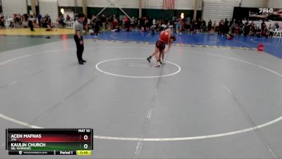 110 lbs Semifinal - Acen Mafnas, 2TG vs Kaulin Church, SBL Warriors