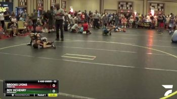 52 lbs Quarterfinal - Roy McHenry, Doughboy vs Brooks Lyons, Pride WC