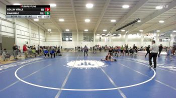 88 lbs 5th Place - Collin Vitale, Red Roots WC vs Liam Kelo, Wolfgang Wrestling Academy