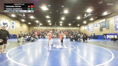 157 lbs Cons. Round 3 - Nathaniel Frietas, Atascadero vs Joshua Valenzuela, Coalinga