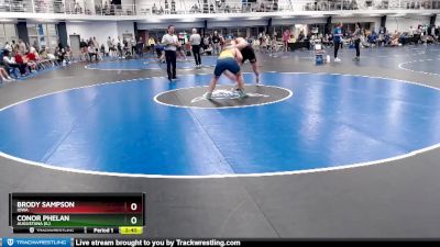 Silver 197 lbs 5th Place Match - Conor Phelan, Augustana (IL) vs Brody Sampson, Iowa