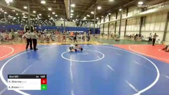 88 lbs Rr Rnd 3 - Hugh Sharrow, Quincy vs Austin Brown, Purler Wrestling