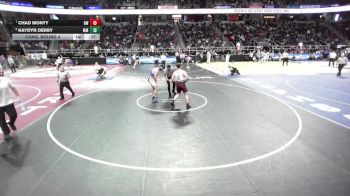 II-215 lbs Cons. Round 4 - Kaydyn Derby, Mount Markham vs Chad Monty, Granville/Whitehall