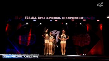 A1 Spirit Athletics - Platinum Rose [2026 L4.2 Senior - D2 - Small Day 1] 2026 NCA All-Star National Championship