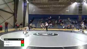 68 lbs Final - Cohen Gunter, John Wayne Corcoran Wrestling Association vs Ryan Miller, Brookwood Broncos Youth Wrestling