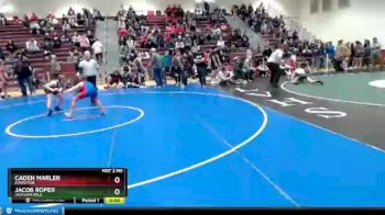 120 lbs Cons. Round 5 - Caden Marler, Evanston vs Jacob Roper, Jackson Hole