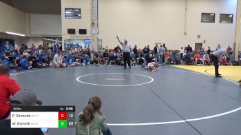 85 lbs Rr Rnd 4 - Peyton Simonds, Titan WC K-8 vs Wyatt Gianotti, Third Monkey K-8