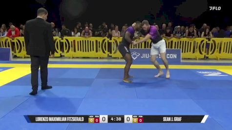 Sean J. Graf vs Lorenzo Maximilian Fitzgerald 2025 Pan IBJJF Jiu-Jitsu No-Gi Championship
