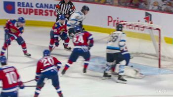 Peteris Bulans Scores To Cut Deficit To 4-3 For Chicoutimi In Game 5