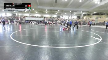 130 lbs Champ. Round 1 - Ames Clark, Dragon Wrestling Club vs Joshua Geist, Overton Co MSWC