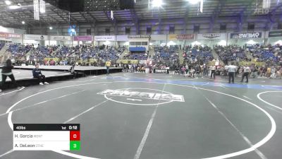 40 lbs Consi Of 8 #2 - Hayden Garcia, Monte Vista Takedown Club vs Avianna DeLeon, Other Team