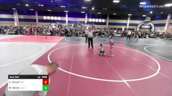 66 lbs Quarterfinal - Corbin Ansell, Mat Demon WC vs Marat Mints, LAWC/Chaminade