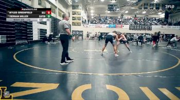 175 lbs 5th Place Match - Tiernan Miller, Clayton vs Myles Greenfield, Belleville East