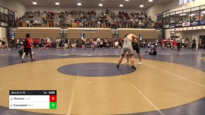 285 lbs Round Of 16 - John Meyers, Clarion vs James Campbell, Michigan State