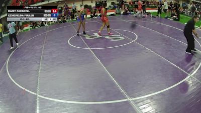 150 lbs Daisy Fackrell, Utah HS Girls vs Ezmerelda Fuller, Oklahoma 2 HS Girls