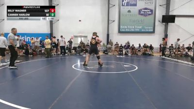 195 lbs Rr Rnd 6 - Billy Wagner, Virginia Team Predator - BHS vs Cannen Harlow, M2 Training Center - BHS