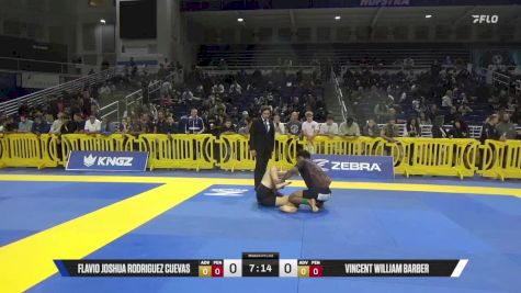 Vincent William Barber vs Flavio Joshua Rodriguez Cuevas 2025 Pan IBJJF Jiu-Jitsu No-Gi Championship