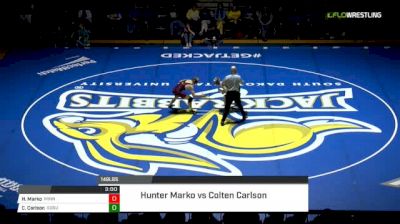 149 lbs Hunter Marko, Minn 14 vs Colten Carlson, SDSU 6