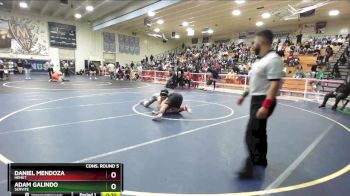 182 lbs Cons. Round 5 - Daniel Mendoza, Hemet vs Adam Galindo, Servite