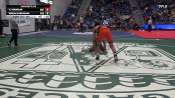 149 lbs Quarterfinal - Mikah Labuanan, CSU Bakersfield vs Cj Hamblin, Oregon State