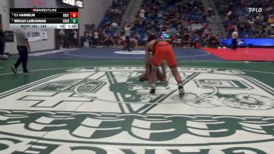 149 lbs Quarterfinal - Mikah Labuanan, CSU Bakersfield vs Cj Hamblin, Oregon State