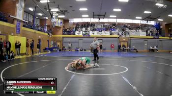 138 lbs Champ. Round 1 - Aaron Anderson, Cyprus vs Maxwell(Max) Ferguson, Olympus