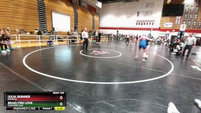 170 lbs Cons. Round 5 - Julia Skinner, Douglas vs Braelynn Love, Cheyenne East