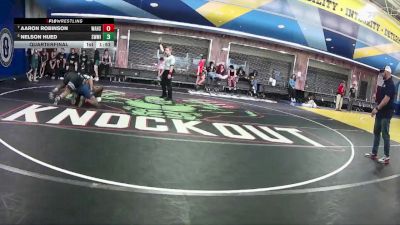 144 Gold Quarterfinal - Aaron Robinson, Wakulla Hs vs Nelson Hued, Southwest Miami