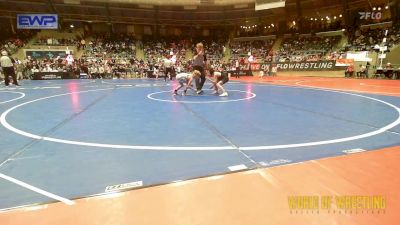 67 lbs Round Of 16 - RJ Cabrera, Art In Motion Wrestling vs Maddox Henderson, Standfast