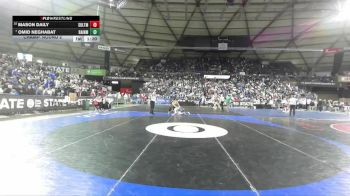 Boys 2A 144 lbs Champ. Round 2 - Omid Neghabat, Bainbridge vs Mason Daily, Sultan