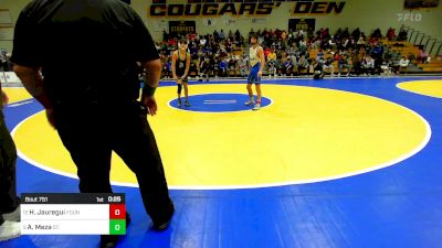 116 lbs Consi Of 8 #2 - Hunter Jauregui, Fountain Valley vs Aaron Meza, St. John Bosco