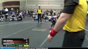 70 lbs Round 1 (3 Team) - VEN PEDROZA, Elite Athletic Club vs Hunter Sutfin, Michigan Mutts