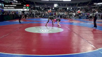 1-5A 120 Cons. Round 1 - Riley Stephens, Lincoln vs Maci Maxwell, Walter Wellborn