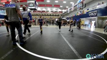 64 lbs Rr Rnd 2 - Cooper Edge, Piedmont vs Colten Sumrall, Harrah Little League Wrestling