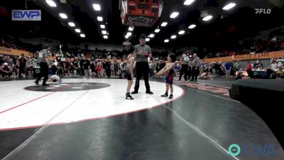 52 lbs Consi Of 16 #2 - Gabriel Green, Comanche Takedown Club vs Michael Martin, Norman Grappling Club