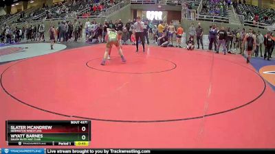 136 lbs Cons. Semi - Slater McAndrew, Hermiston Wrestling vs Wyatt Barnes, Salem Elite Mat Club