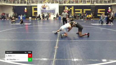 107 lbs R-16 - Lazaro Soto, Southwest Miami-FL vs Wyatt Stauffer, Wyoming Seminary